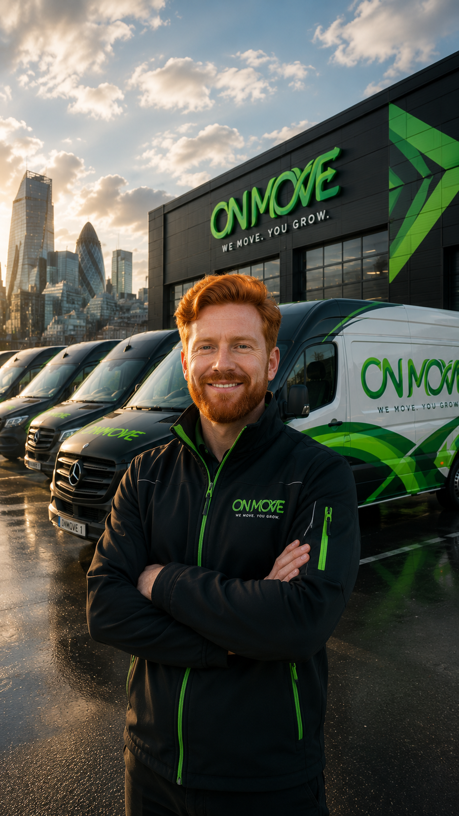 Onmove team in a strategy meeting